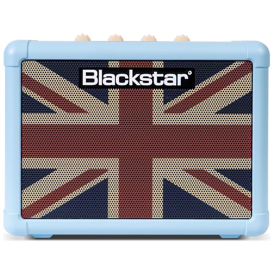 Комбопідсилювач до електрогітари Blackstar Fly 3 Baby Blue Union Flag