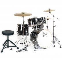 Gretsch Energy (20" BD, 3 Cymbals) Black