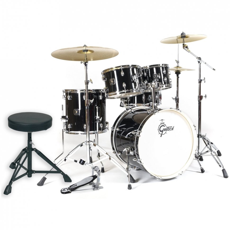 Ударная установка Gretsch Energy (20" BD, 3 Cymbals) Black