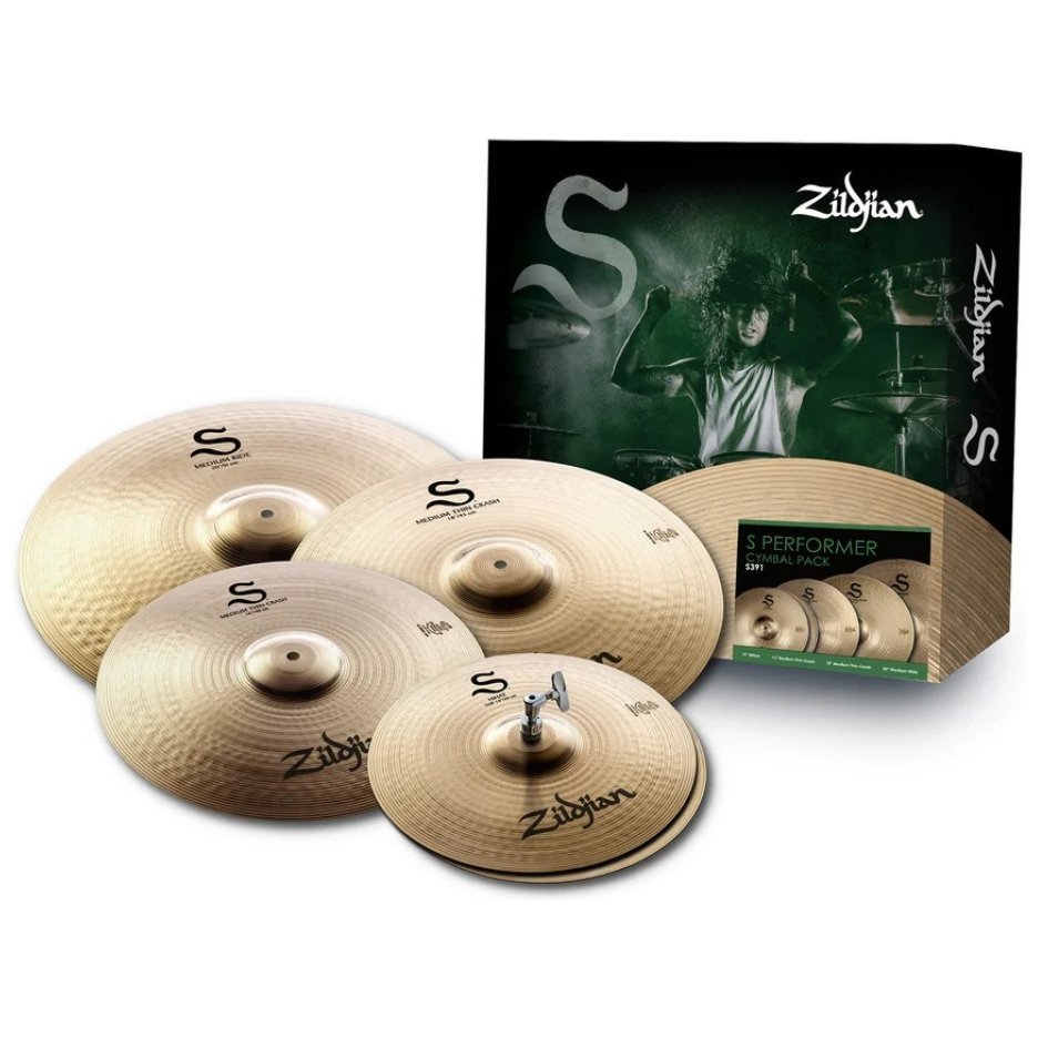Набор тарелок для ударных Zildjian S Family Performer Cymbal Pack Набор тарелок для ударных Zildjian S Family Performer Cymbal Pack