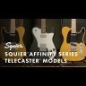 Електрогітара Squier by Fender AFFINITY SERIES TELECASTER FSR MN BLACK