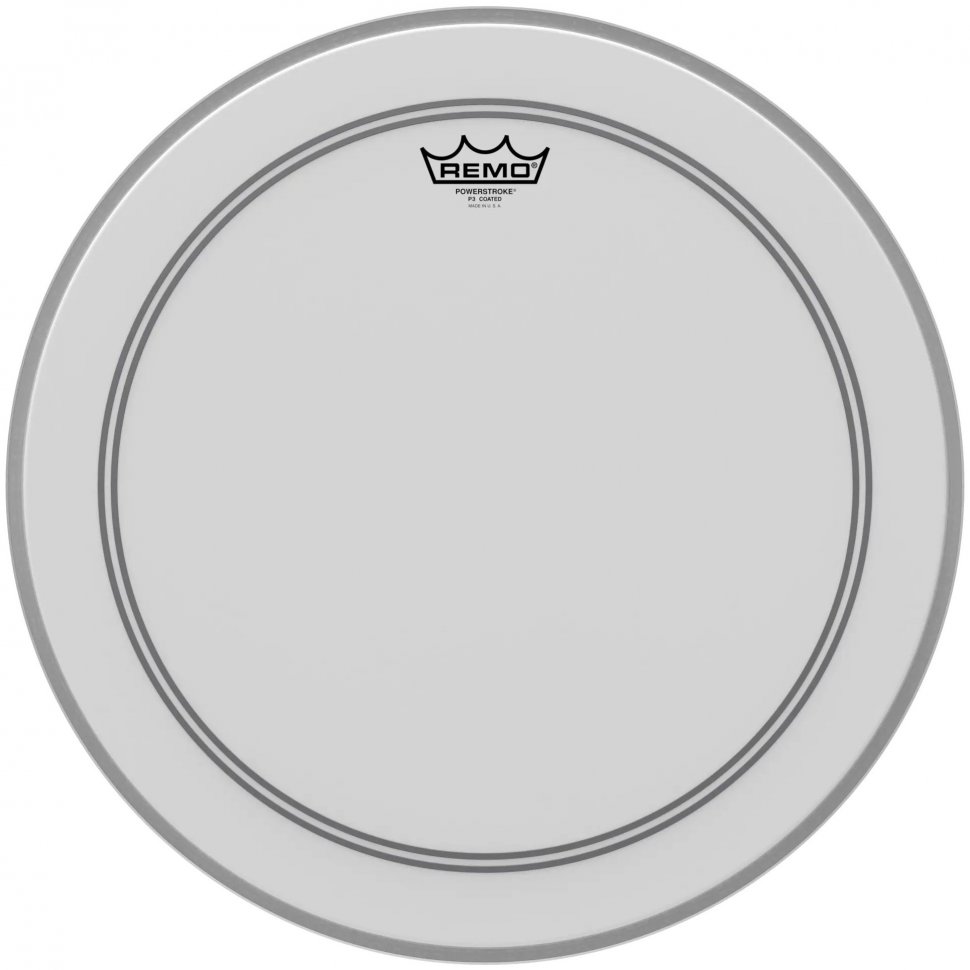 Пластик для бас-барабана Remo Powerstroke P3 Coated P3-1118-C2 Пластик для бас-барабана Remo Powerstroke P3 Coated P3-1118-C2