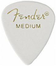 Fender 351 White Pick Gross Medium