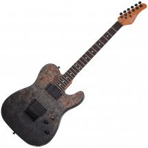 Schecter PT Standard Black Fade Burst Burl