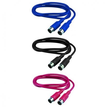 MIDI-кабель Reloop MIDI cable 5.0 m red - Фото №92433