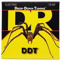 DR STRINGS DDT DROP DOWN TUNING ELECTRIC - EXTRA HEAVY (12-60)