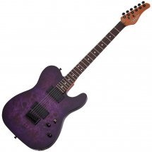 Schecter PT Standard Purple Burst Burl