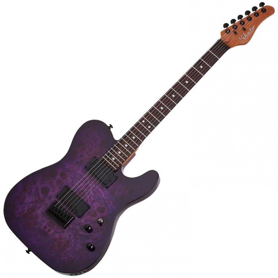 Електрогітара Schecter PT Standard Purple Burst Burl