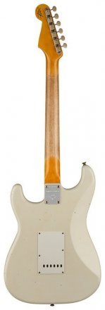 Электрогитара Fender CUSTOM SHOP LIMITED EDITION &#039;62/&#039;63 STRATOCASTER JOURNEYMAN RELIC RW AGED OLYMPIC WHITE - Фото №132444