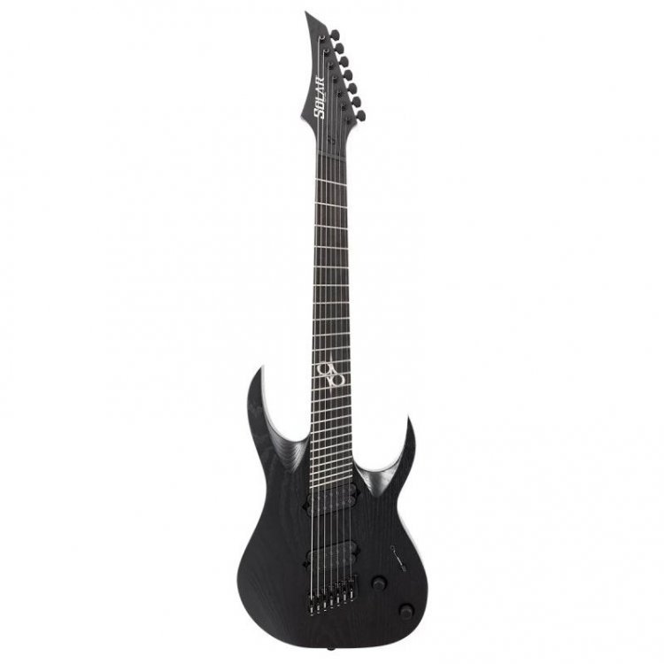Электрогитара Solar Guitars A1.7BOP-FF Black Open Pore Matte