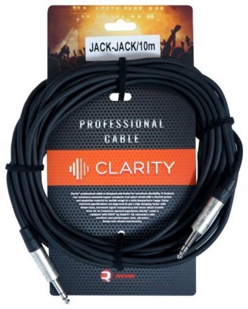 Кабель инструментальный Clarity JACK-JACK/10m - Фото №136969