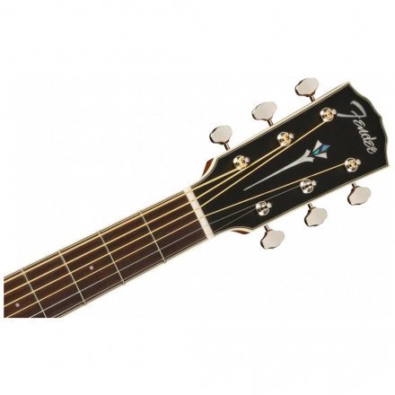 Электроакустическая гитара Fender Pm-1e Dreadnought Mahogany Black Top Ltd - Фото №140498