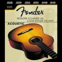 Fender 100 Classical Clear Nylon Tie End