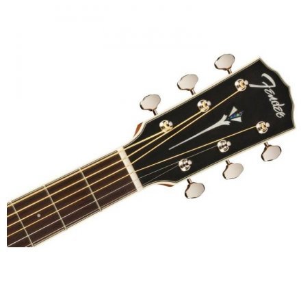 Электроакустическая гитара Fender PM-3CE Triple-O Mahogany Black Top Ltd - Фото №139481