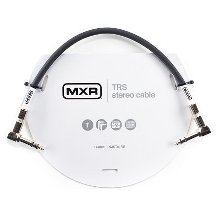 Кабель Dunlop DCIST01RR MXR TRS STEREO CABLE 1FT - Фото №94565