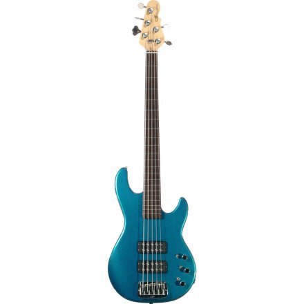 Бас-гитара G&amp;L L2500 FIVE STRINGS (Emerald Blue, Ebony, Fretless) - Фото №10795