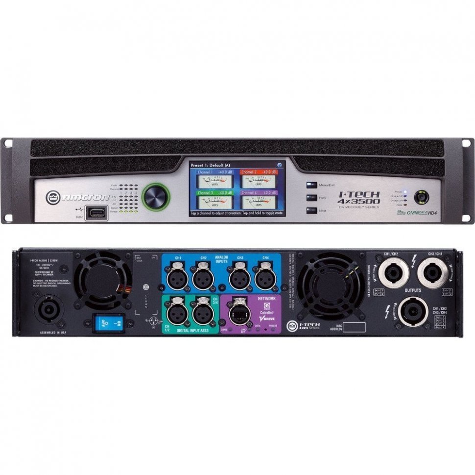 Підсилювач потужності Crown IT4X3500HD