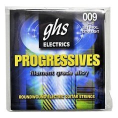 Струны для электрогитары GHS Strings Progressives PRXL 09-42 - Фото №18209