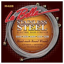 La Bella Stainless Steel Round Wound M42B, 40-128