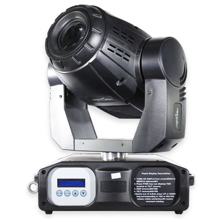Голова DMX Nightsun SA052 Moving Head Light 14 DMX Ch. HMI575W