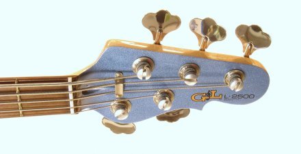Бас-гітара G&amp;L L2500 FIVE STRINGS (Lake Placid Blue, rosewood) - Фото №122421