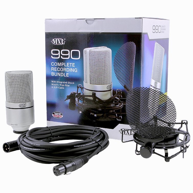Студийный микрофон Marshall Electronics MXL 990 Complete Студийный микрофон Marshall Electronics MXL 990 Complete