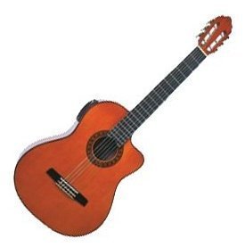 Классическая гитара со звукоснимателем Valencia CG180 CE