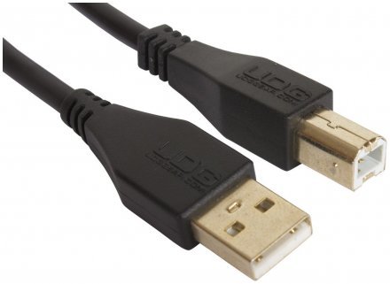 Кабель UDG Ultimate Audio Cable USB 2.0 AB Black Straight 1m - Фото №132158