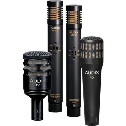 Комплект мікрофонів Audix DP Quad - Фото №64242