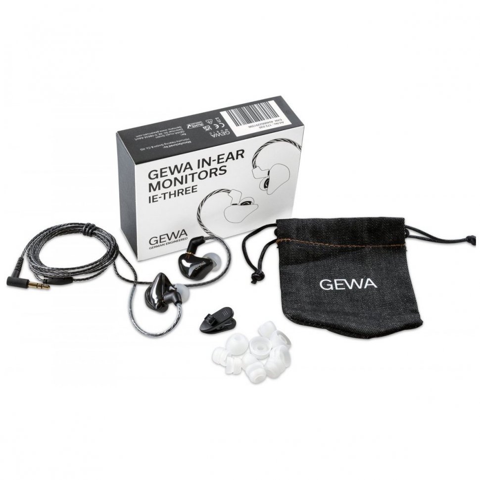 Навушники Gewa In-Ear IE-three (G-172030)