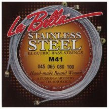 La Bella Stainless Steel Round Wound M41, 45-100