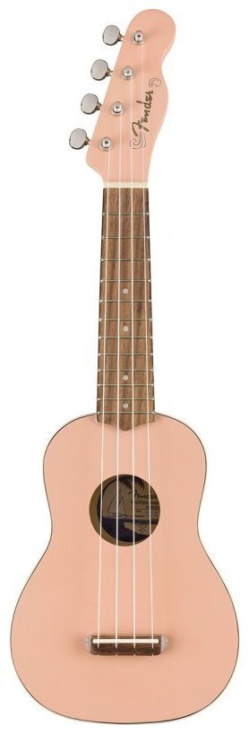 Укулеле Fender Ukulele Venice Soprano Shell Pink