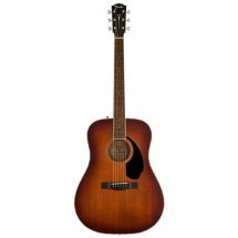 Fender PD-220E Dreadnought All Mahogany With Case Aged Cognac Burst