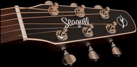 Электроакустическая гитара Seagull S6 Original Burnt Umber QIT - Фото №123005