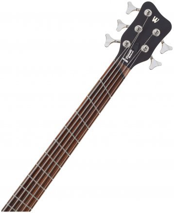 Бас-гитара Warwick RockBass Corvette Multiscale, 5-String (Solid Black Satin) - Фото №136031