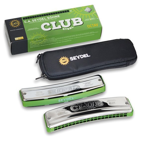 Губная гармошка Seydel 31400C Club Steel C