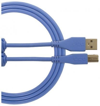 Кабель цифровой UDG Ultimate Audio Cable USB 2.0 A-B Blue Straight 1m - Фото №132168