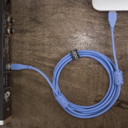 Кабель цифровой UDG Ultimate Audio Cable USB 2.0 A-B Blue Straight 1m - Фото №132169