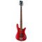Warwick RockBass Streamer Standard, 4-String (Burgundy Red Transparent Satin)