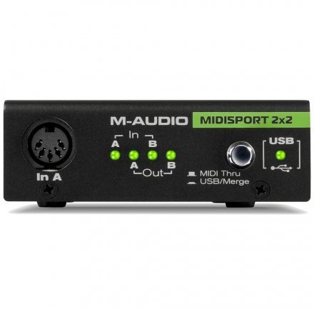 Midi-интерфейс M-Audio MIDISPORT2X2 - Фото №80330