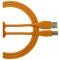 UDG Ultimate Audio Cable USB 2.0 A-B Orange Straight 1m