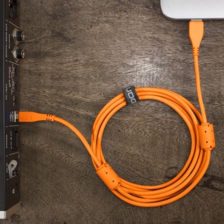 Кабель цифровой UDG Ultimate Audio Cable USB 2.0 A-B Orange Straight 1m - Фото №132179