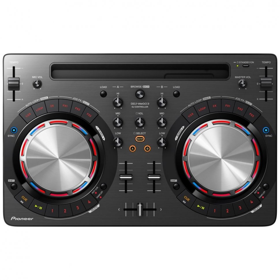 Pioneer DDJ-WEGO3 DJコントローラー Amazon.co.jp: Pioneer DDJ-WEGO3-R レッド DJコントローラー