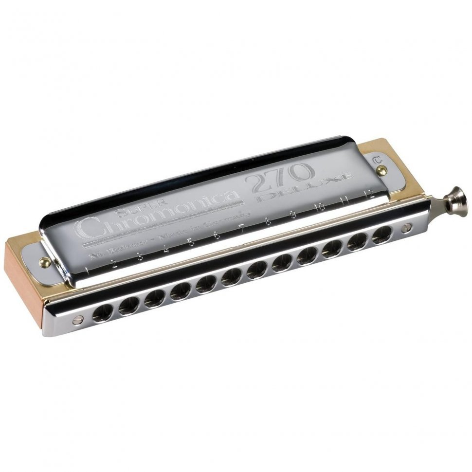 Губна гармошка Hohner M754001 Super Chromonica 270 Deluxe C-major