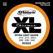 D'Addario ECG23 Xl Chromes Extra Light 10-48