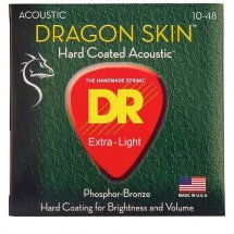 DR STRINGS DRAGON SKIN ACOUSTIC - EXTRA LIGHT (10-48