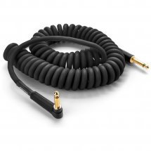 MXR Coil Cable Black Right/Straight (4.5m)