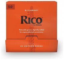 Rico Bb Clarinet # 3.0 - 25 Box