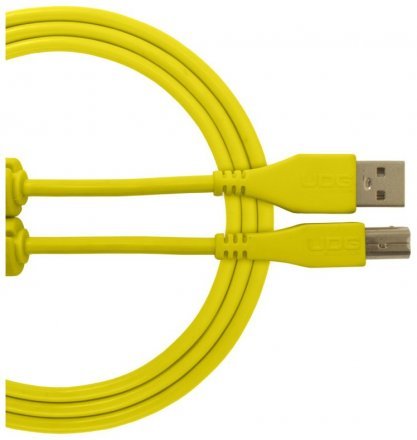 Кабель цифровой UDG Ultimate Audio Cable USB 2.0 A-B Yellow Straight 1m - Фото №132176