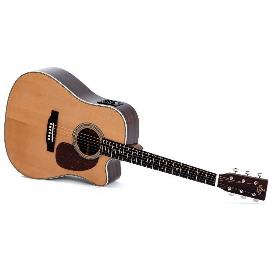 Електроакустична гітара Sigma DTC-28HE (Fishman Presys+)